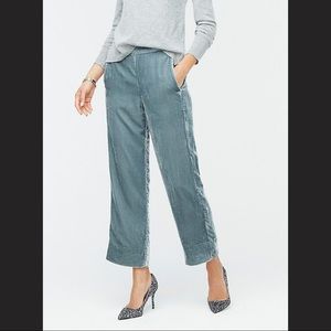 J.Crew Tall Pull-on Velvet Pant